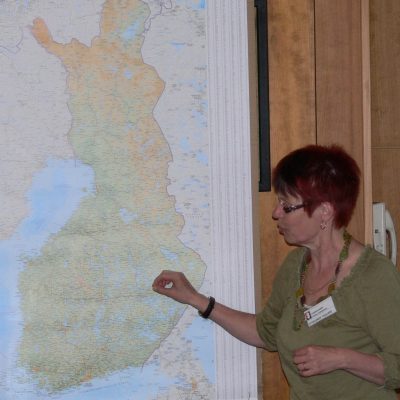 Sukukokous 2012  Kartan esittely - Tuulikki Vitikainen.